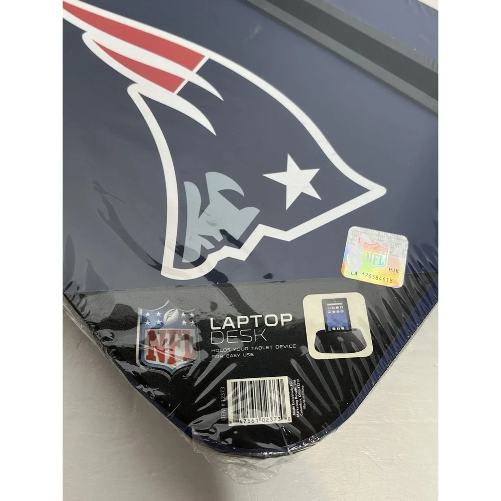NFL Cushioned Lap Desk iPad Tablet Android iPhone Devices New England Patriots